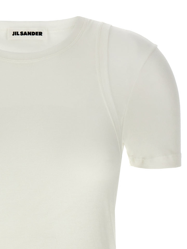 Jil Sander Top T-shirt - White | dbe59b9207a282a8bf9bf5f3f00fb945a27ca05d