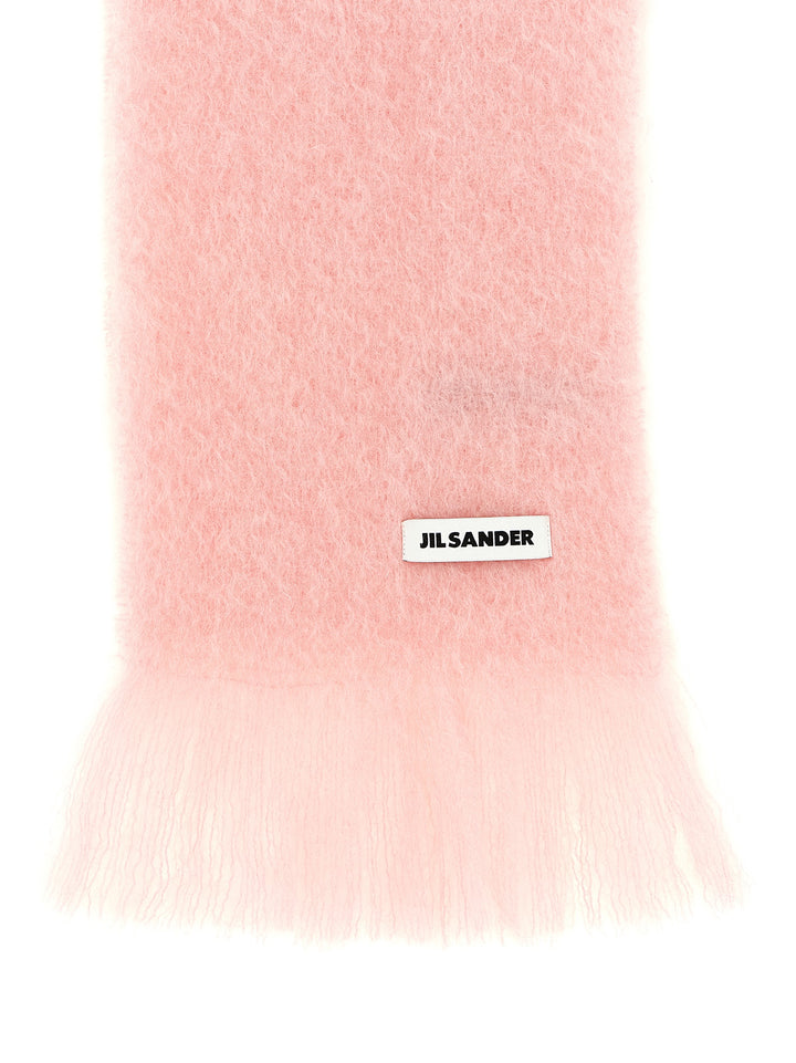 Jil Sander Mohair Scarf Scarves and Foulards - Pink | 581989afa5a52ed4b3d64cea06dfebd5e3740ab6