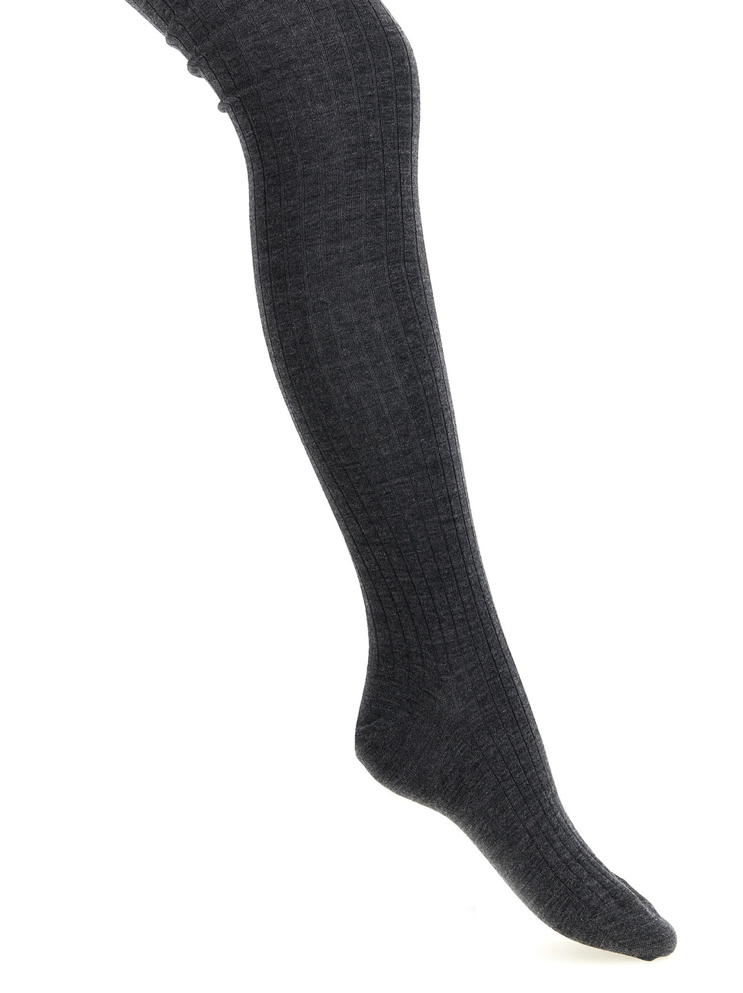 Jil Sander Ribbed Tights Socks - Gray | ac102a397726ddaab0ab267e5f9a7464a5d29c5a