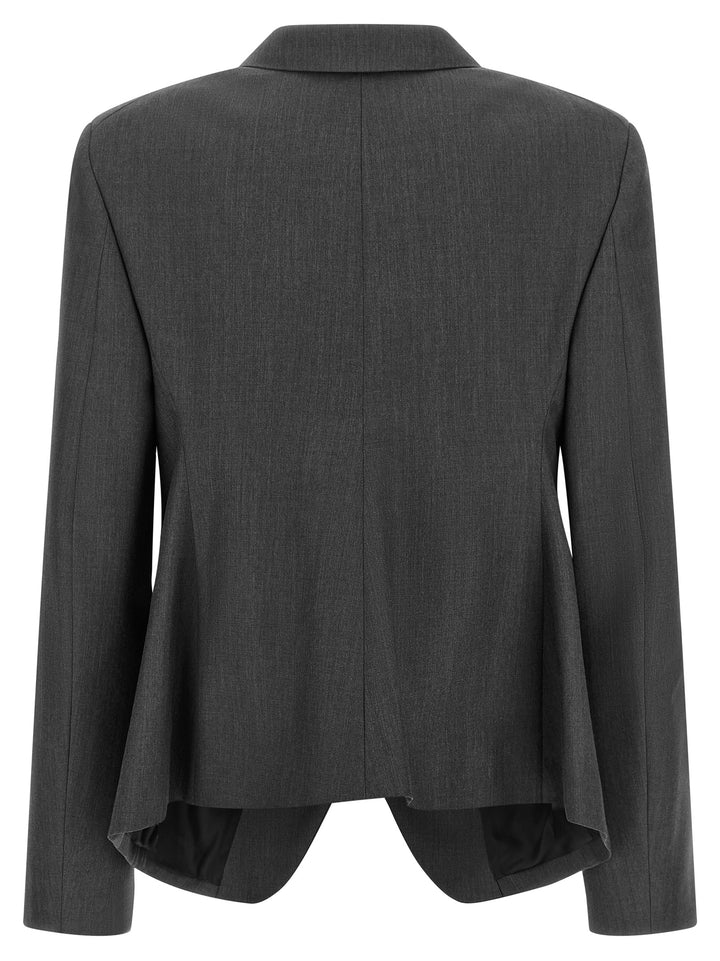 Jil Sander Single-Breasted Blazer BlazerS - Gray | 5a034ed07c9965b8e0b9300e8fb90bccfdc6aac4