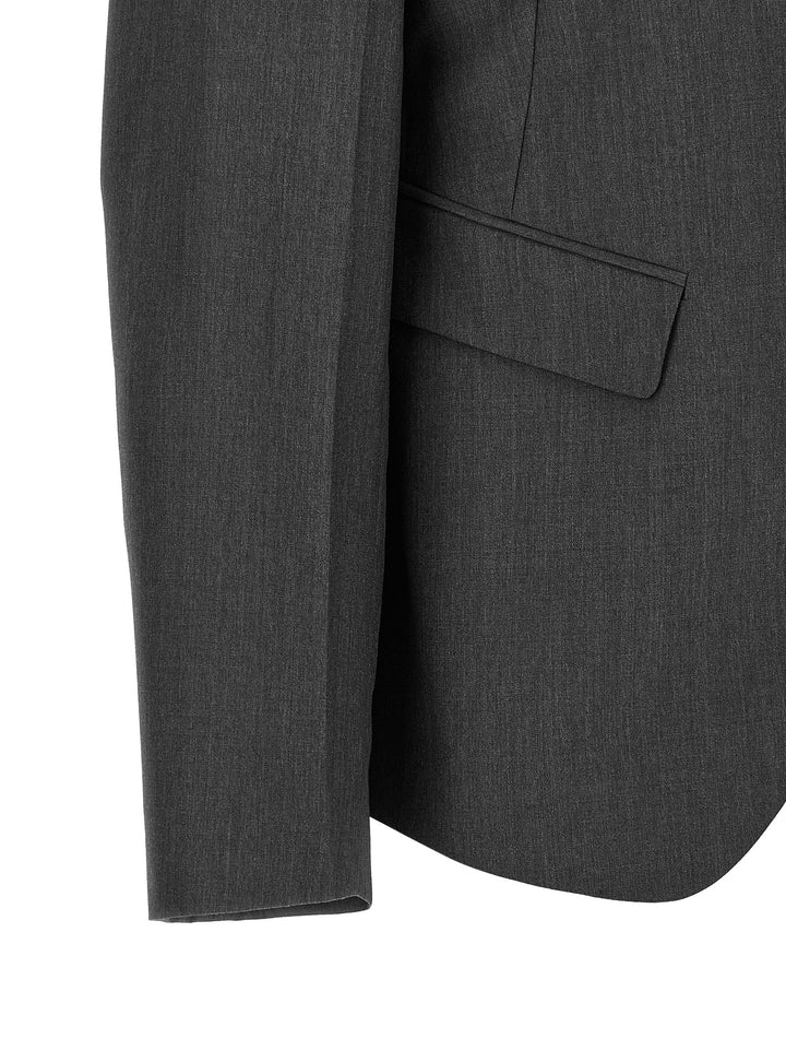 Jil Sander Single-Breasted Blazer BlazerS - Gray | 12b87558a9009a2782edc9581040f5735e8e8579
