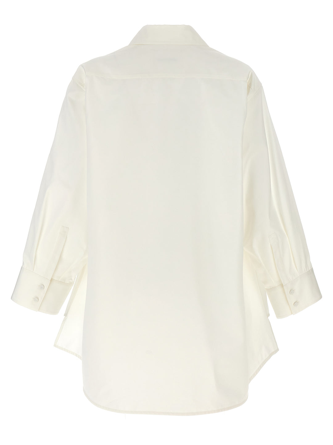 Jil Sander Cut-Out Armhole Shirt Shirt and Blouse - White | 0c09ba0a4563921ba498dd0d79c3f50b214ae01b