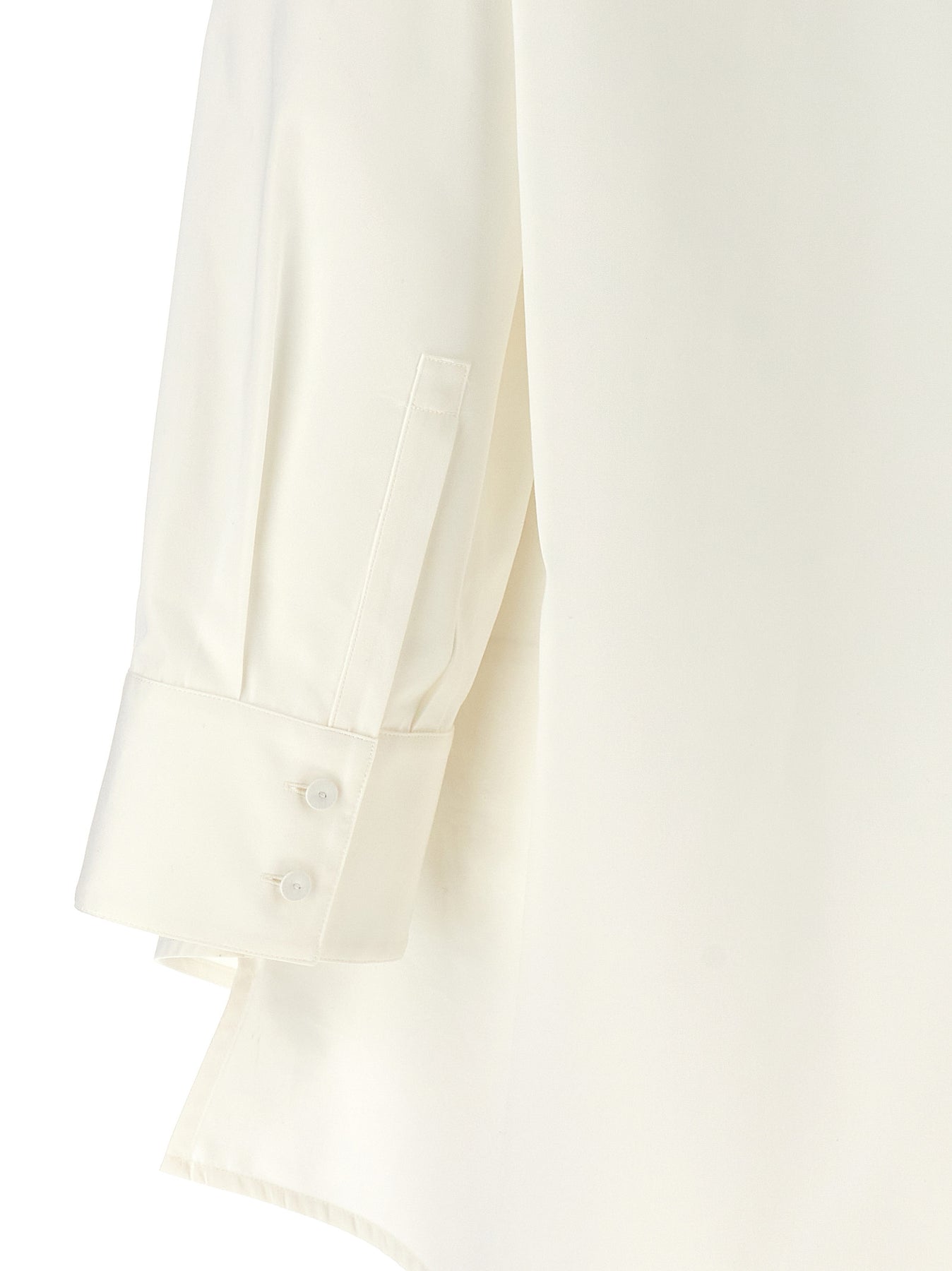 Jil Sander Cut-Out Armhole Shirt Shirt and Blouse - White | 46bcd2244e15d963add57a5fc209ffb01ebdf7e0