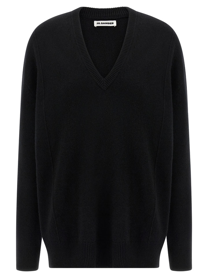 Jil Sander Cashmere Sweater Sweaters and Cardigans - Black | b6e9bfa1a9d60a457a00eec4defb3d4c6242f180