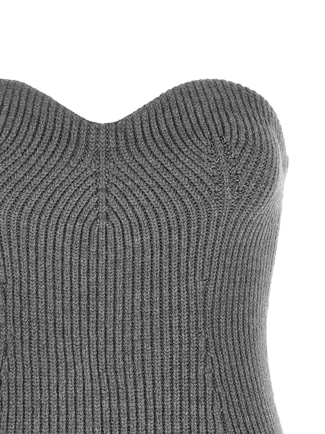 Jil Sander Off The Shoulder Top Tops - Gray | 88fe83a9a8d70d2a6e55729c9a808ba4f709afb0