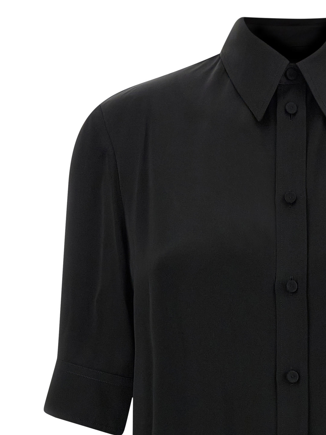 Jil Sander Long Shirt Shirt and Blouse - Black | 25905189bfd205ace8b2de55a3a9f8035dfcaa79