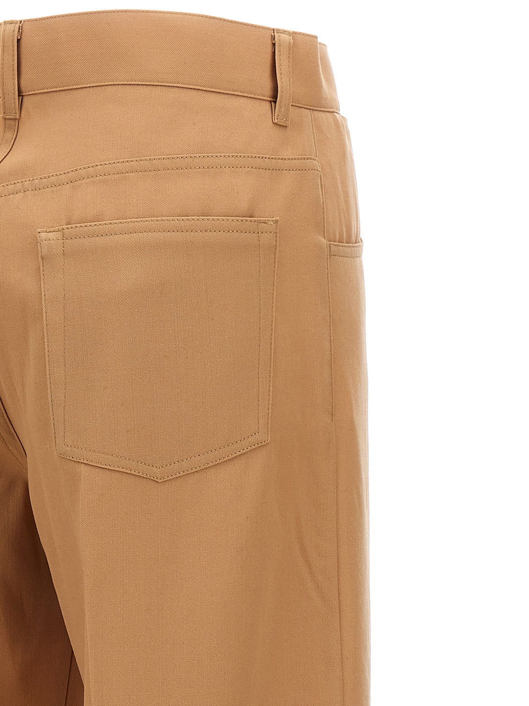 Jil Sander Loose Leg Pants - Beige | 31908a72813ad758a041c5620aac57c52202d2de