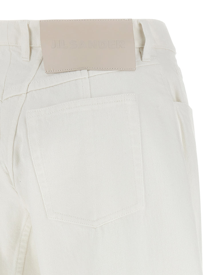 Jil Sander Denim Jeans - White | 3efed74be219ddd66f0d78d909c7219d044aa5ee
