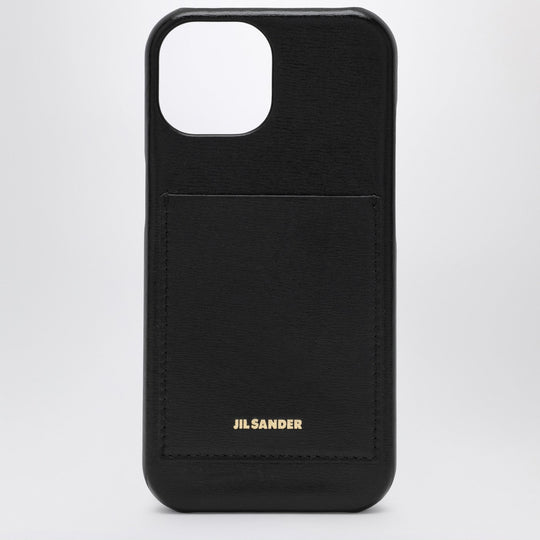 Black I Phone 15 Pro Cover With Logo