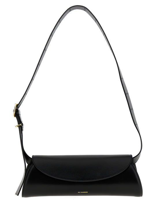 Cannolo Small Shoulder Bag Shoulder Bags Black