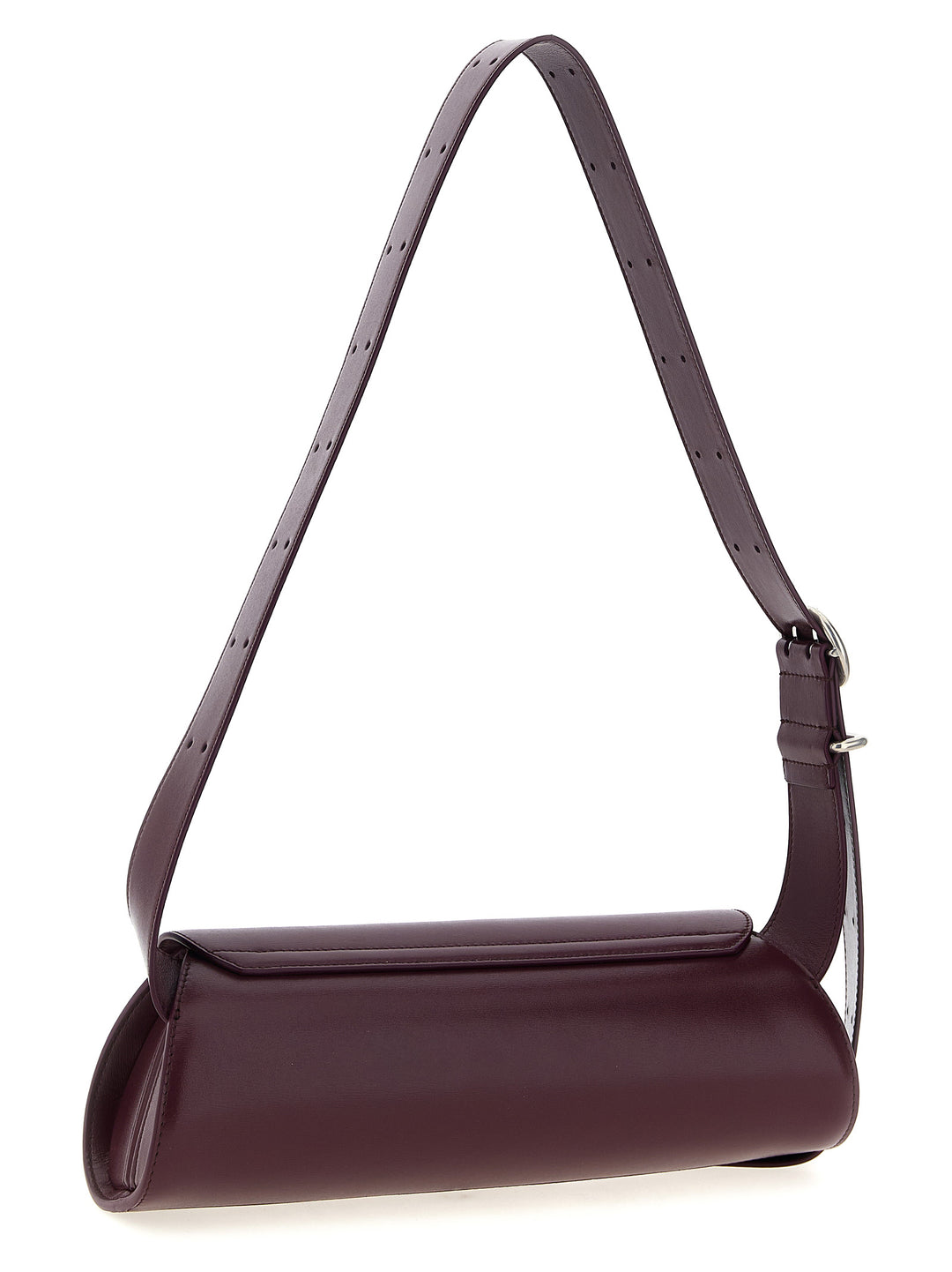 Jil Sander Cannolo Shoulder Bags - Bordeaux | ef43d7da4020d6edcd0833184a27fa4a49a29e8b