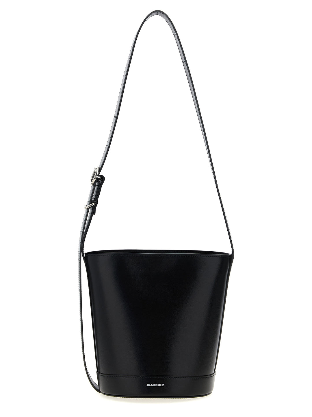 Jil Sander Cannolo Bucket Shoulder Bags - Black | 02b27fcf2dc4af326be96fe76cd43878c21da128