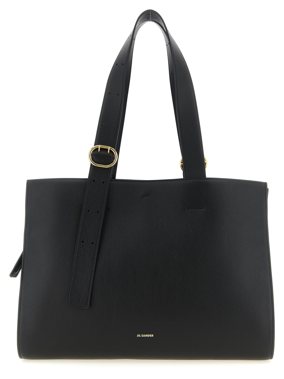 Jil Sander Cannolo Tote Bag - Black | 84b979d654e70b06f3085f3b8a1a55a89036d5a6