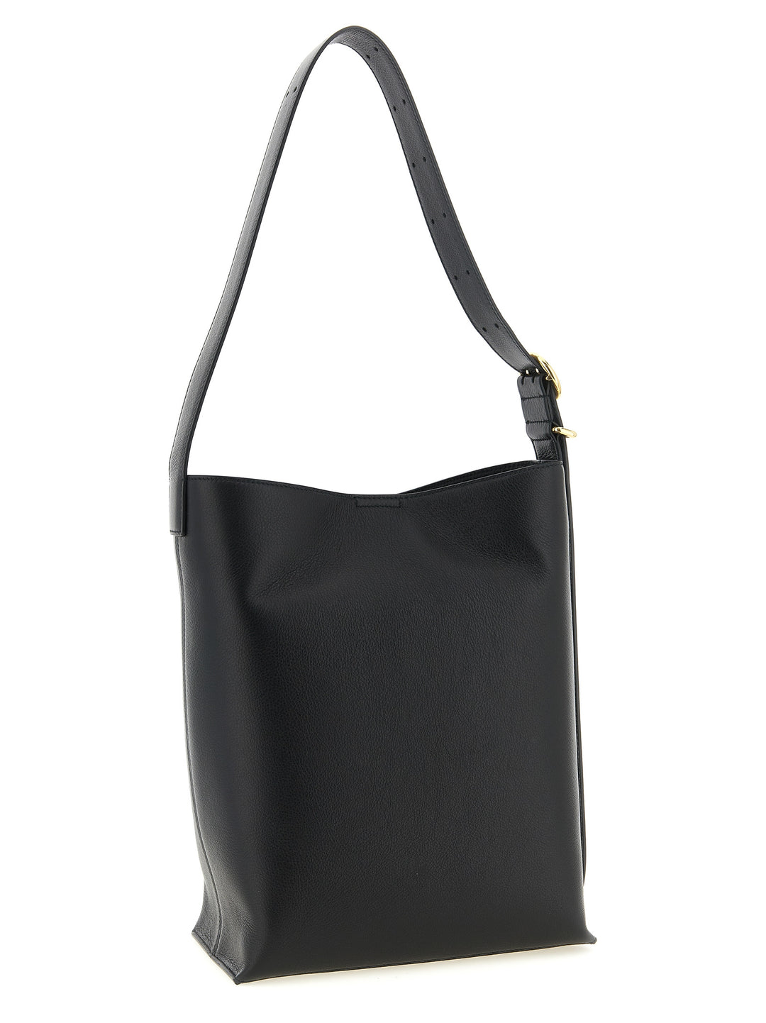 Jil Sander Cannolo Tote Shoulder Bags - Black | 6f90e8def16044524273feb6ffce2fc2c507c8d6