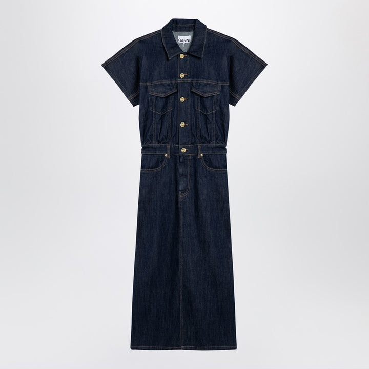 Ganni Dresses - Light Blue | 4f4c9b3dda9bd6508d8094efba52976d1f857551