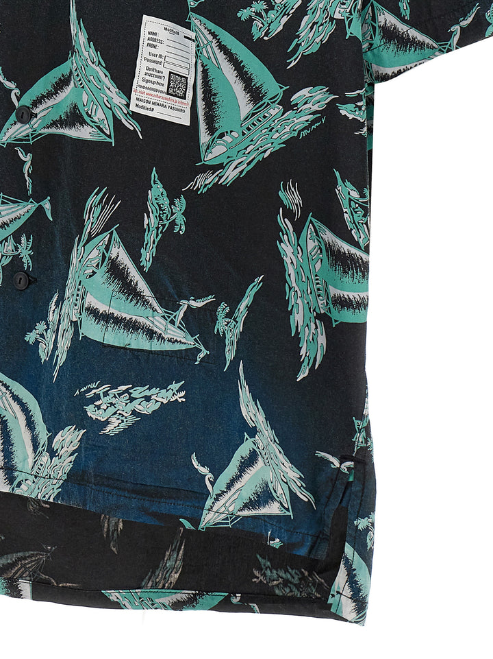 Maison Mihara Yasuhiro Vintage Shirt Shirt and Blouse - Blue | 6518817258db6a820af0ce5e8908a5384873568c