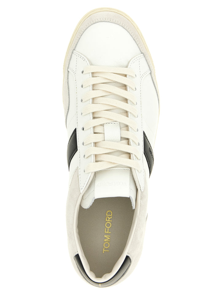 Tom Ford Blake Sneakers - White/Black | 5b689272aea3f07be4921c7c9cf5dacc80b52b37