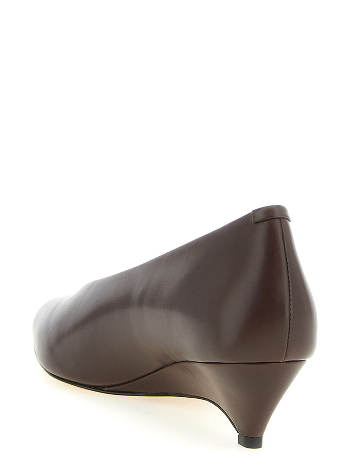 Jil Sander Arc Pumps - Brown | a8374cf9e088b35e738a7c1301b814ed2bf6114c