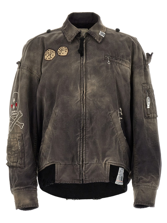 Military Jacket Puffer Jackets Black