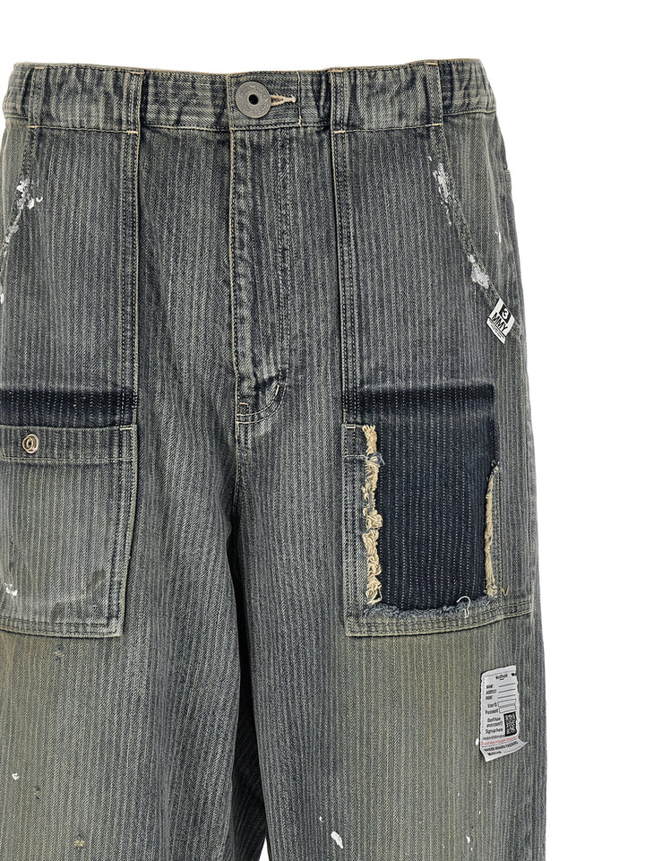 Maison Mihara Yasuhiro Bush Pants Jeans - Blue | 1166332b5151a01d1abfe3d86488603b97dd6789