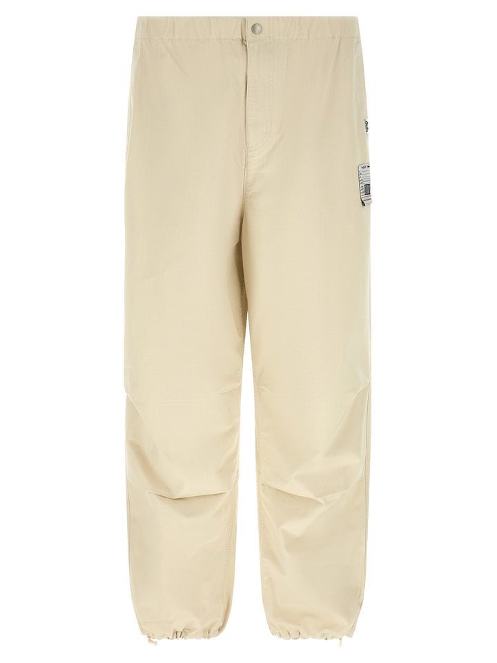 Maison Mihara Yasuhiro Ripstop Parachute Pants - Beige | b05ba5002f17e1c93de2c4ae6671899943ef75fa