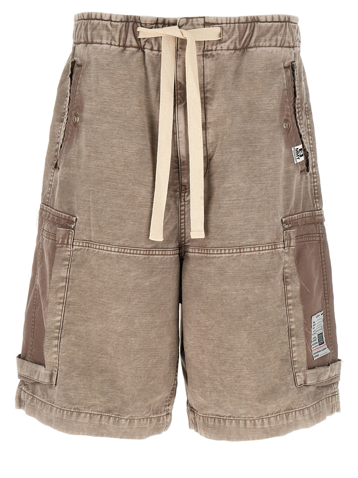 Maison Mihara Yasuhiro Cargo Bermuda Shorts Bermuda and Short - Gray | d5d93861ba76241dfbeef106382875eaa60b9953