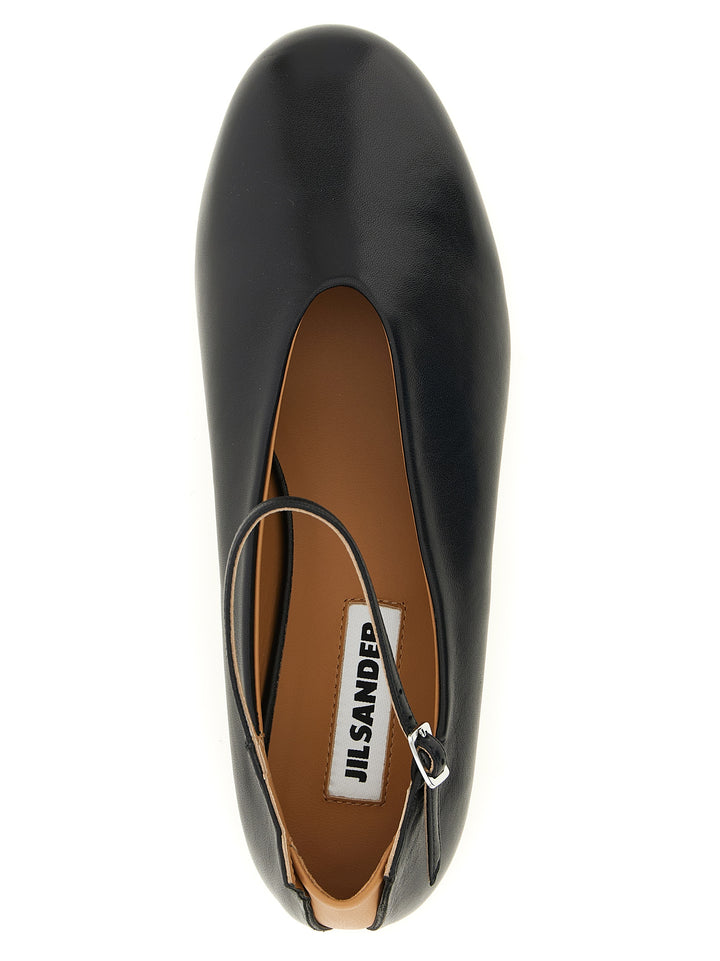Jil Sander Elyss Flat shoes - Black | 6fc4525c17fe603accc3fea2ab30a62a80651001