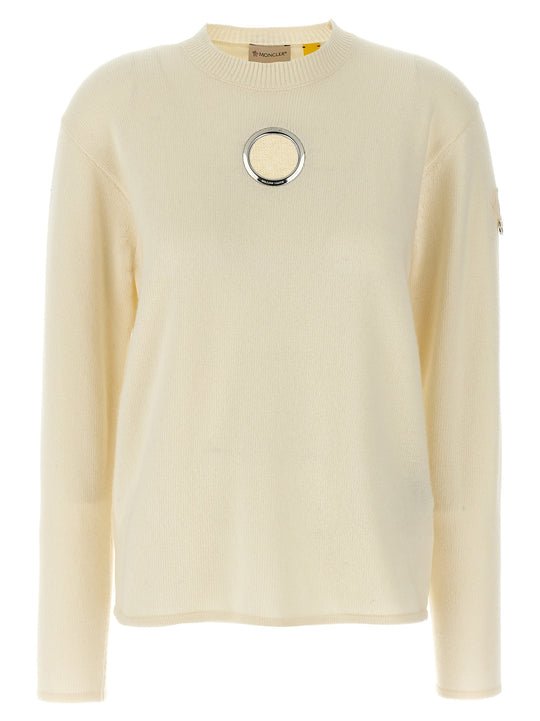 Moncler X Willow Smith Sweater Sweaters And Cardigans White