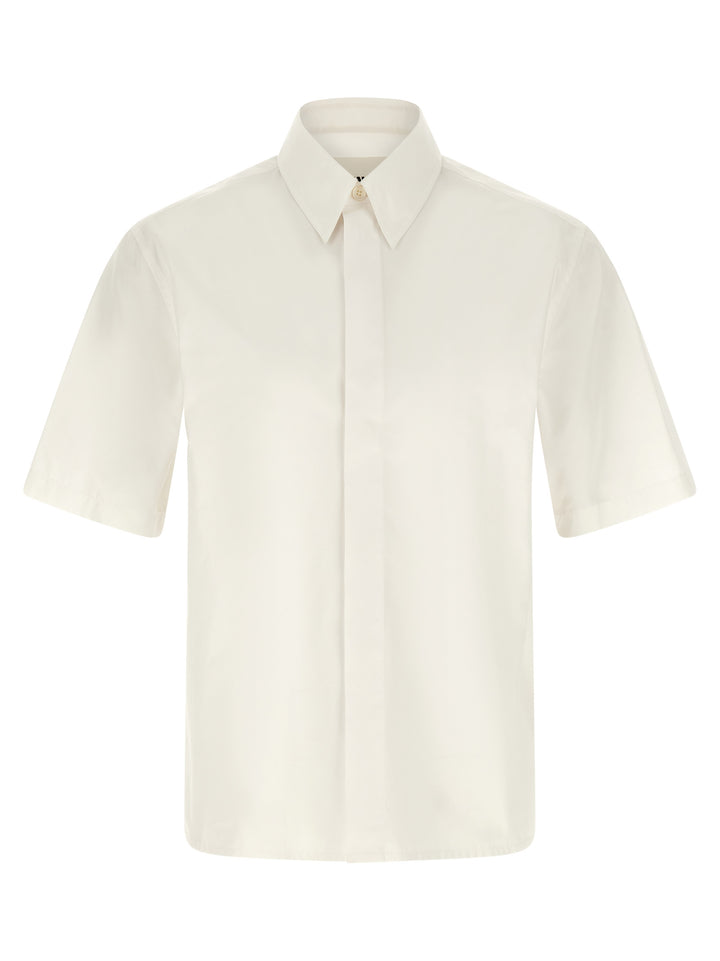 Jil Sander Logo Embroidery Shirt Shirt and Blouse - White | 4f737ee1199e22e737aa250c625c43544b7fd923