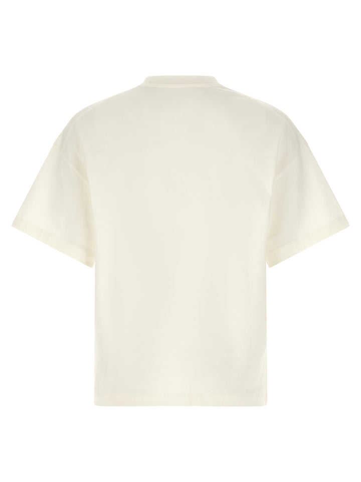 Jil Sander Jil Sander T-shirt - White/Black | d53ec9fd4042c80167d4c97ac1afa55623947b58