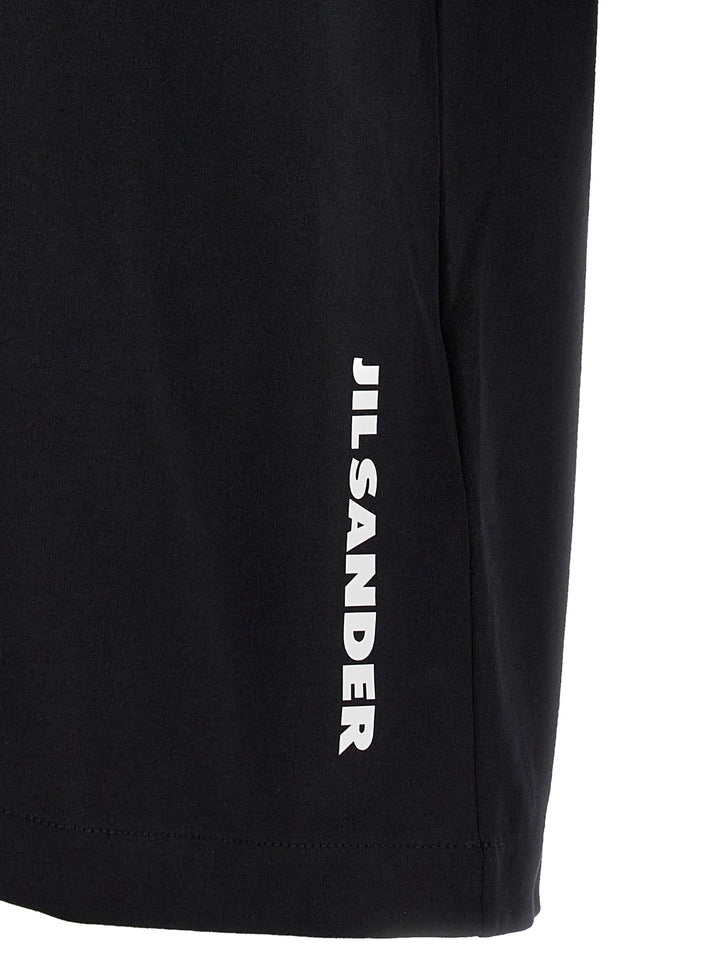 Jil Sander Logo T-shirt - White/Black | f47ec4be514ee774893e55d5ba7db7d17a0145c8
