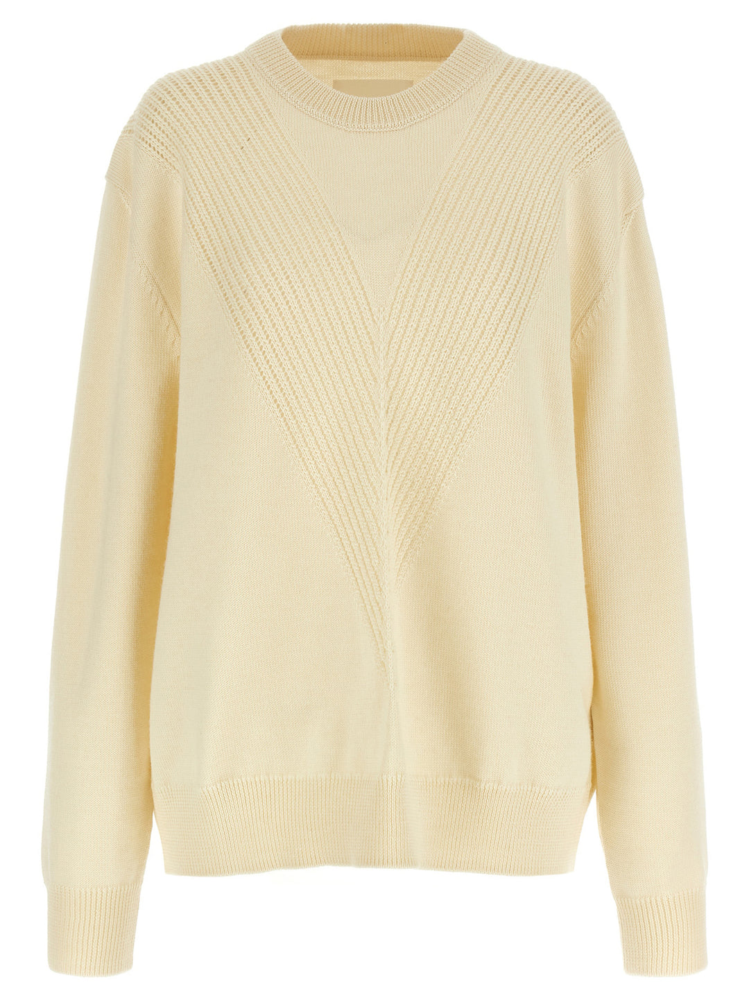 Jil Sander Wool Sweater Sweaters and Cardigans - White | 17f8fff40ce1ed5f441e1437b604aeaa43f6735c