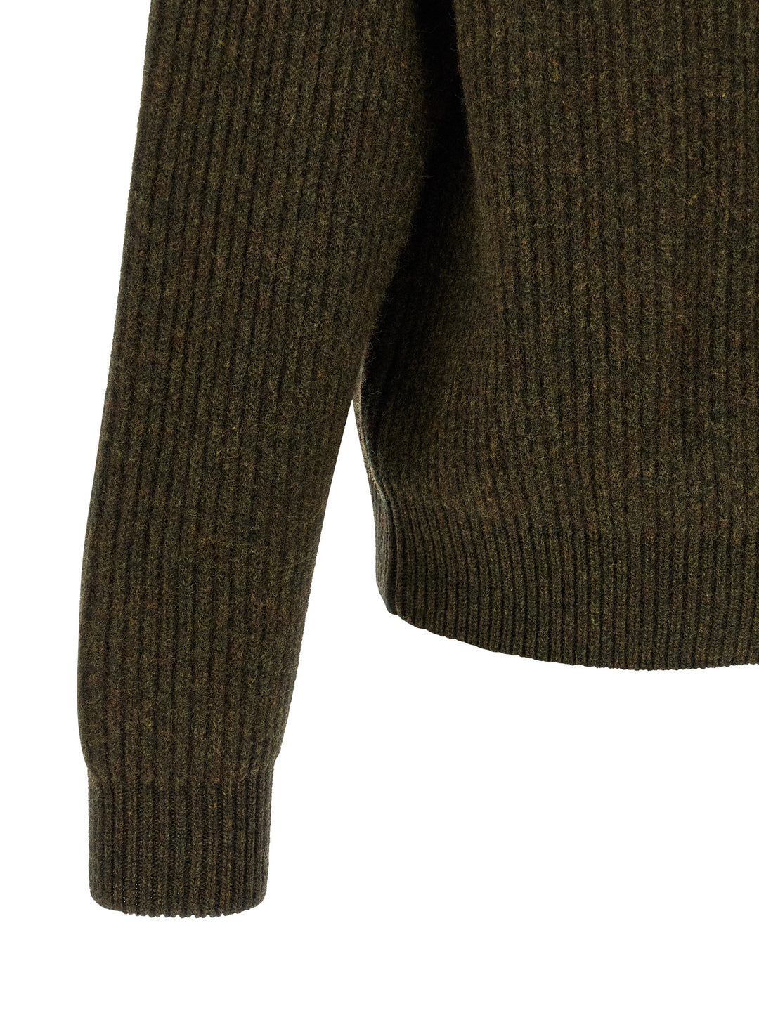 Jil Sander Half-Zip Sweater Sweaters and Cardigans - Green | 55ba6ce3a529c1cbbcc34c6cc8b666f8796265e9