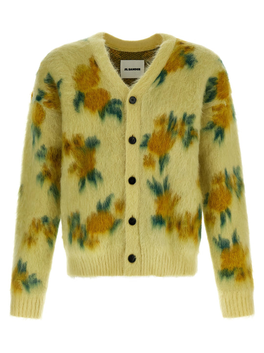 Mohair Cardigan Sweaters And Cardigans Yellow