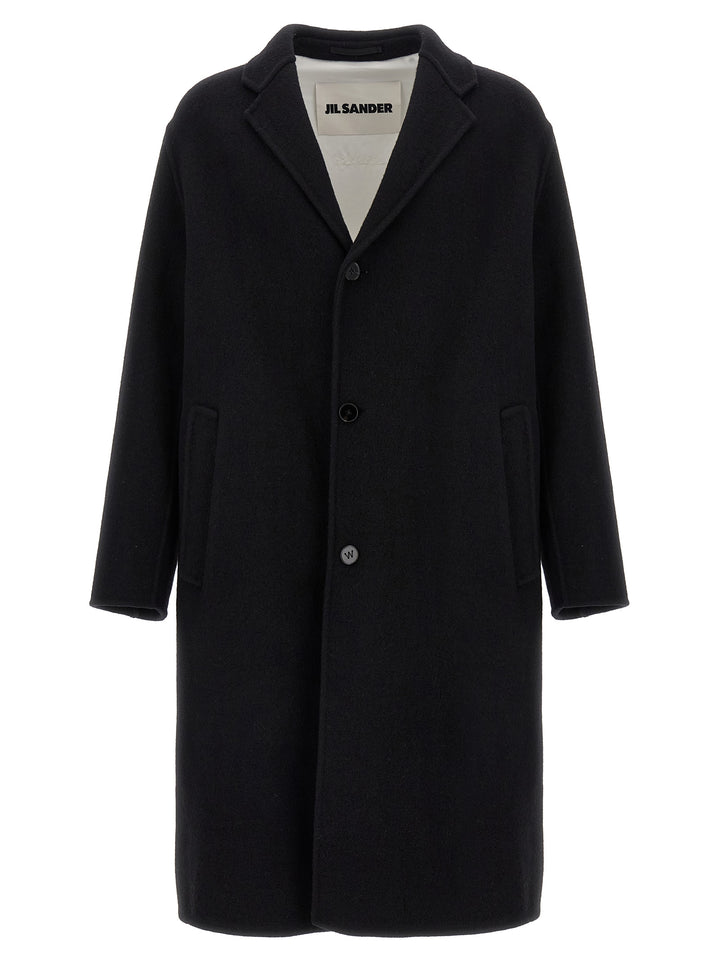 Jil Sander 01 Coats and Trench Coats - Black | af14abd7c96eac02f4db1677bccda323192a7e48