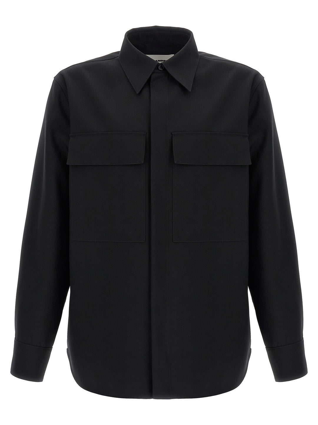 Jil Sander 08 Shirt and Blouse - Black | bf269f6163be6189dfa0d87f503dfc8c7cb36c20