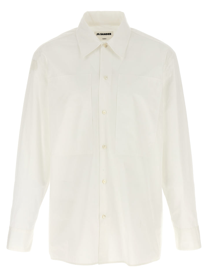 Jil Sander Tuesday A.M. Shirt and Blouse - White | d363389df24941fed8b01ac602158b2b3f128b3d