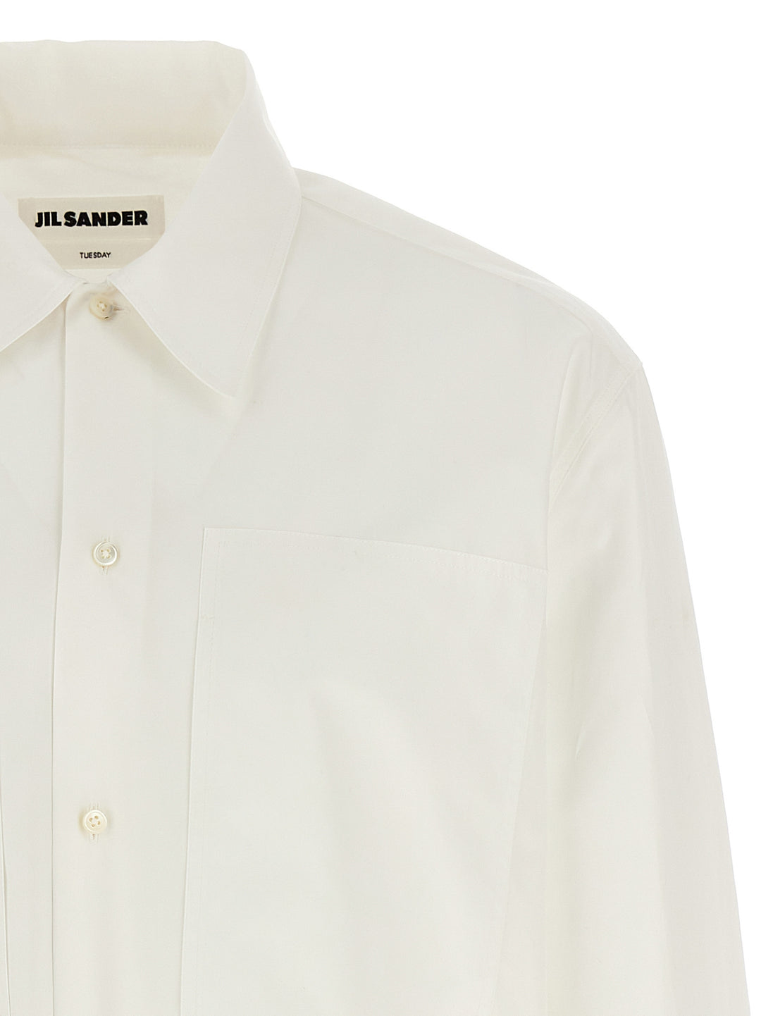 Jil Sander Tuesday A.M. Shirt and Blouse - White | 53a1c3b2e925cf20f9fe241bcf2c7e918b32d9cc