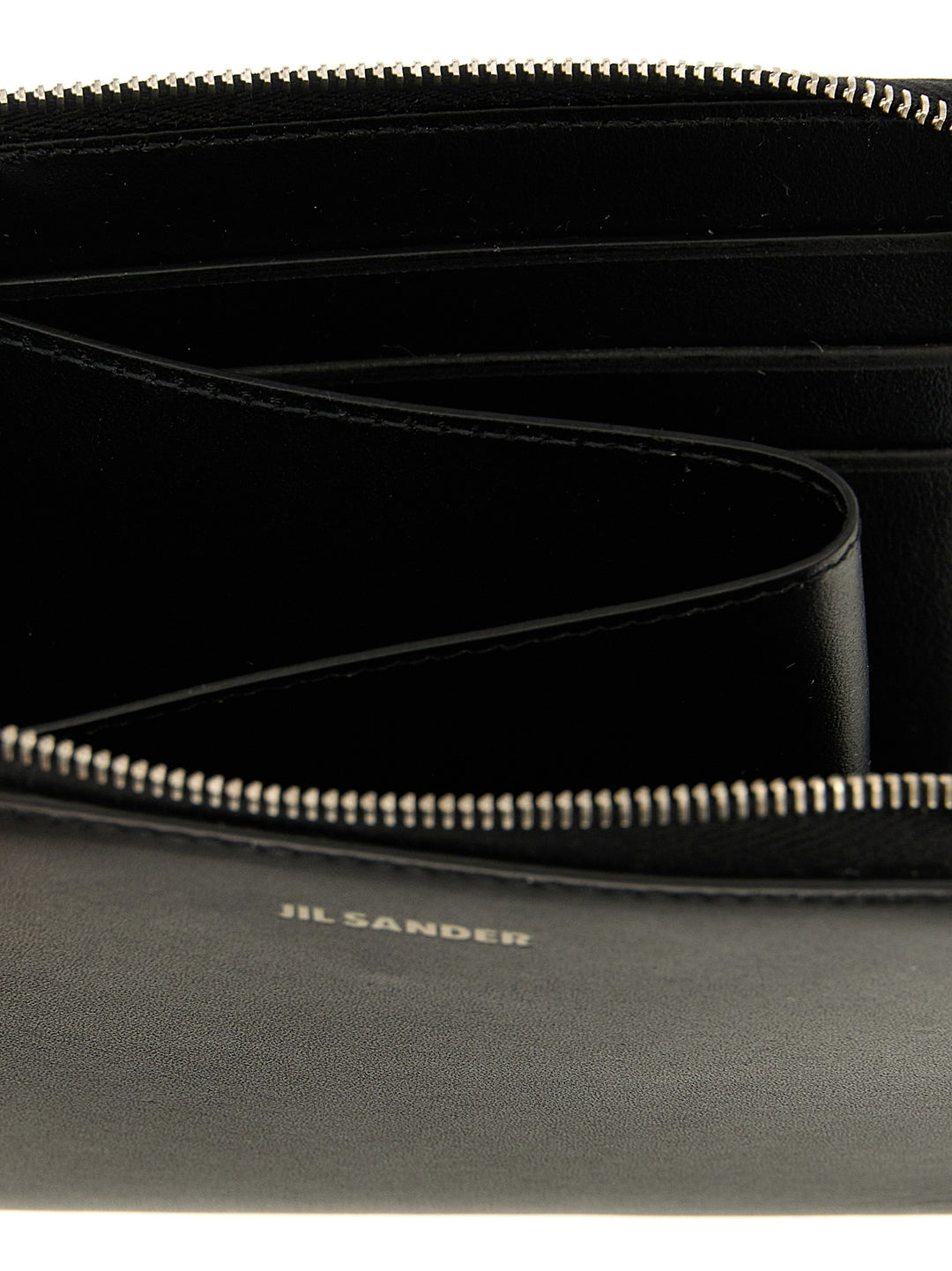 Jil Sander Nappa Wallet Wallets and Card Holders - Black | 10480f00fdc119fd7ed7790544e13b5f0f1f10ff