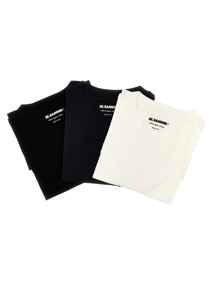 Jil Sander 3-Pack Logo Patch T-shirt - Multicolor | db284e4d656357ba04affc4545aac3103caa1836