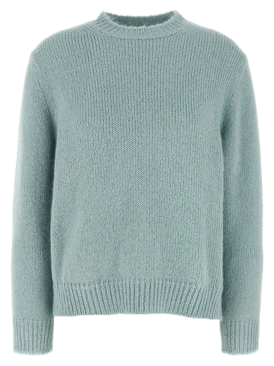 Jil Sander Crewneck Sweater Sweaters and Cardigans - Light Blue | 0429d20529df3b1d1b1e621bd0eda10694872641