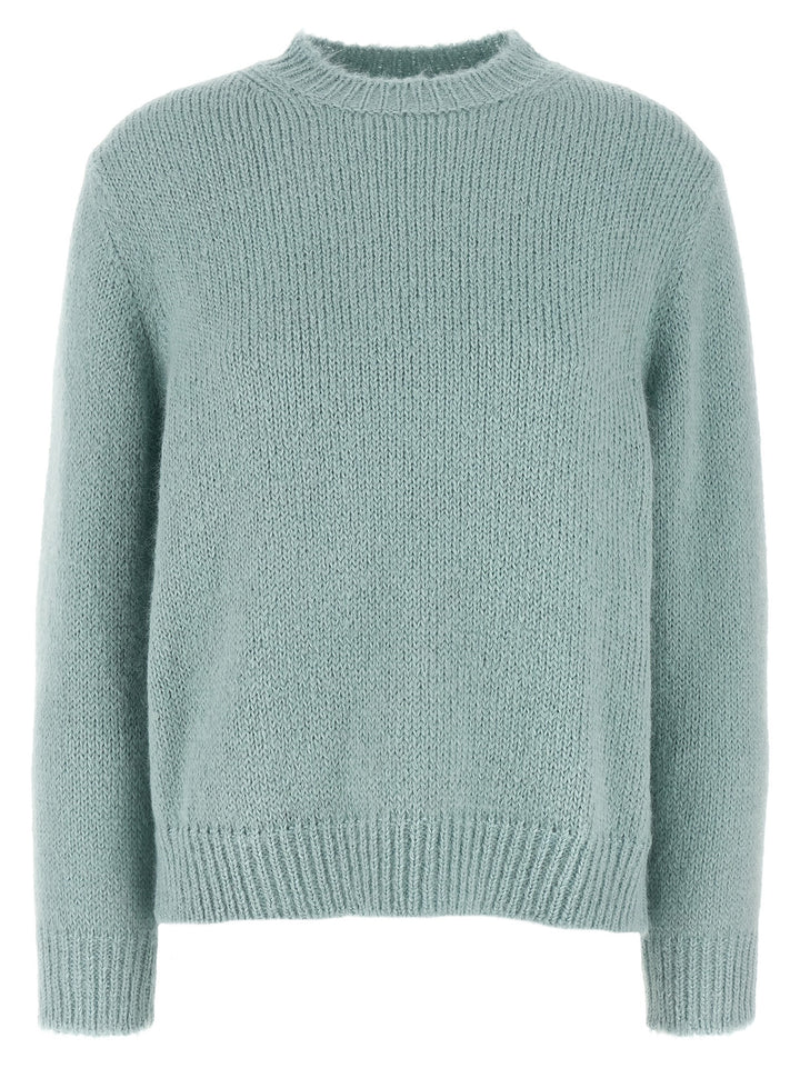 Jil Sander Crewneck Sweater Sweaters and Cardigans - Light Blue | 0429d20529df3b1d1b1e621bd0eda10694872641