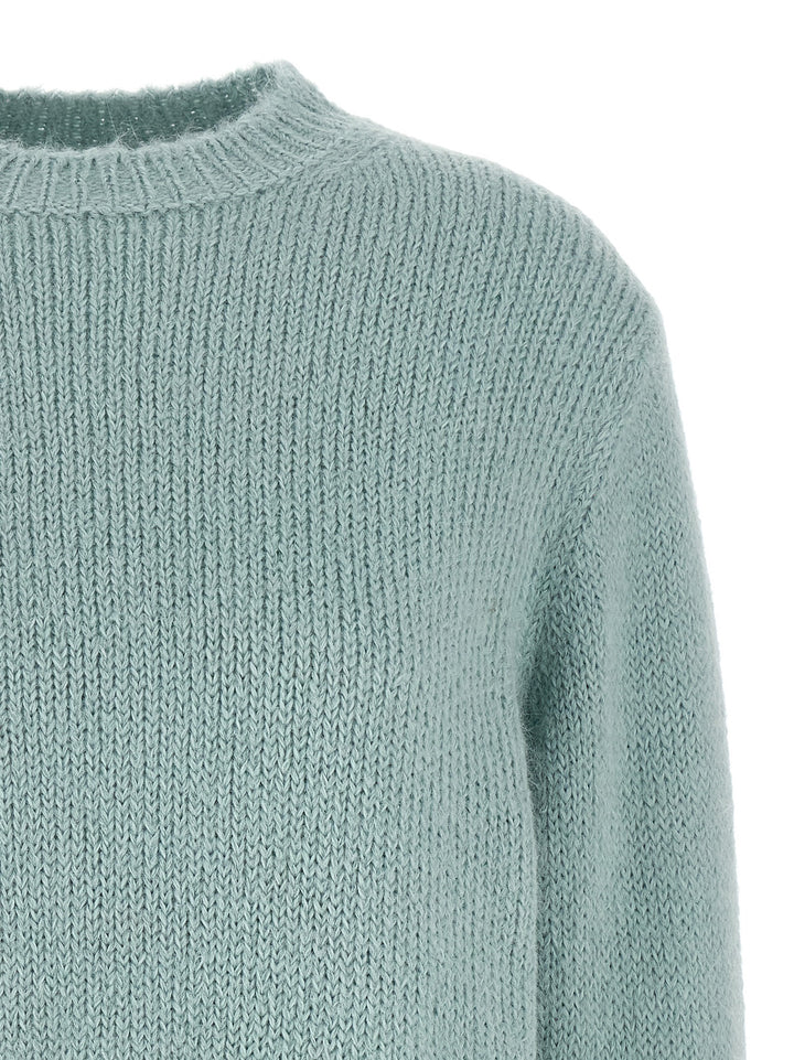 Jil Sander Crewneck Sweater Sweaters and Cardigans - Light Blue | 2ca261be6d0a5654f44e0b1178f3e6b5827341d7