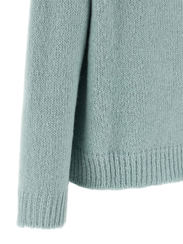 Jil Sander Crewneck Sweater Sweaters and Cardigans - Light Blue | 534fd139f991922718a3d8f89ecf6d0cbcd77f18