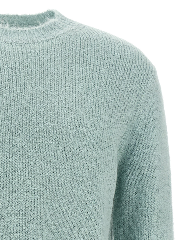 Jil Sander Alpaca Wool Sweater Sweaters and Cardigans - Light Blue | 84184c426515d9464d6ad843ab89546771bc0995