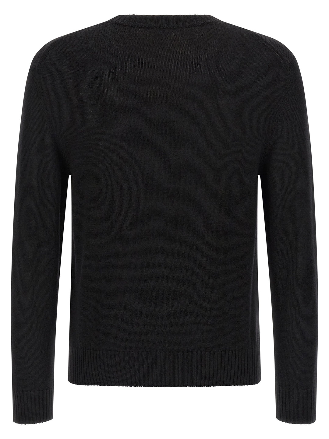 Jil Sander Logo Embroidery Sweater Sweaters and Cardigans - Black | 6f3208f37b0300c71155c3c96f11ffef63f1dfc3