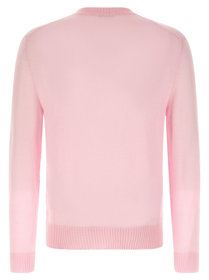 Jil Sander Logo Embroidery Sweater Sweaters and Cardigans - Pink | a59c5d94224e433ca70e46cd6cbfbc54e66128d0