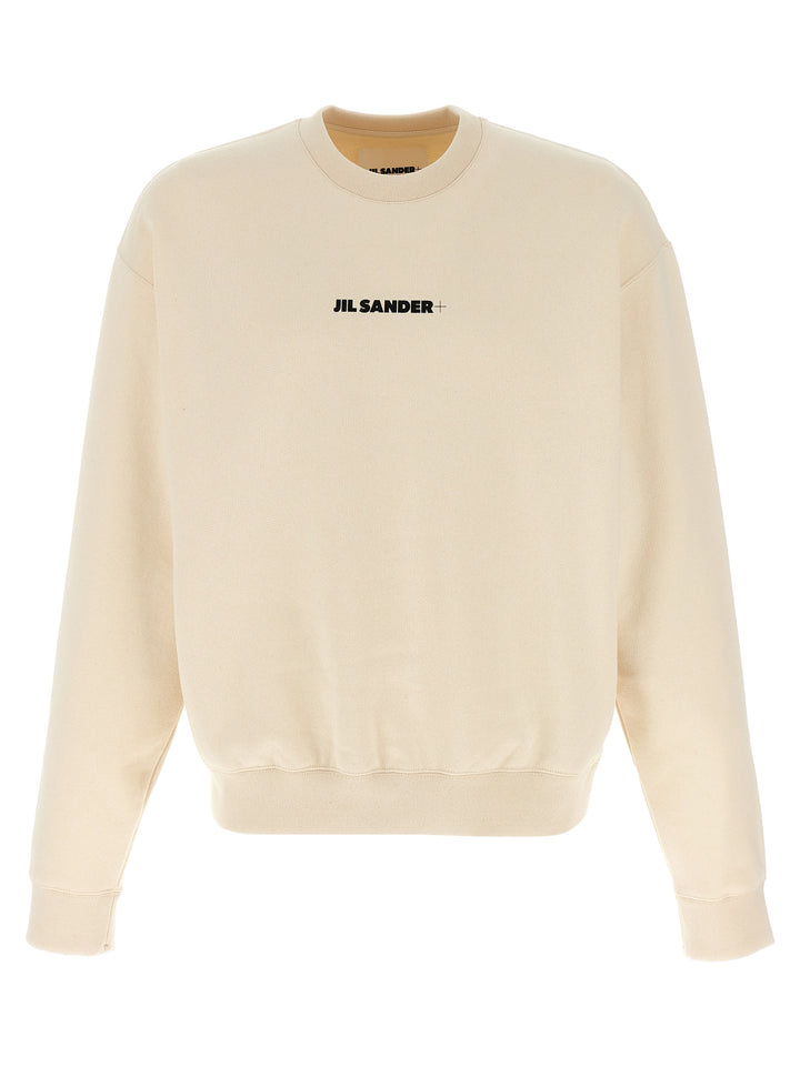 Jil Sander Logo Sweatshirt - Beige | f14e7279974328097edc31f4046c83c53c74a508