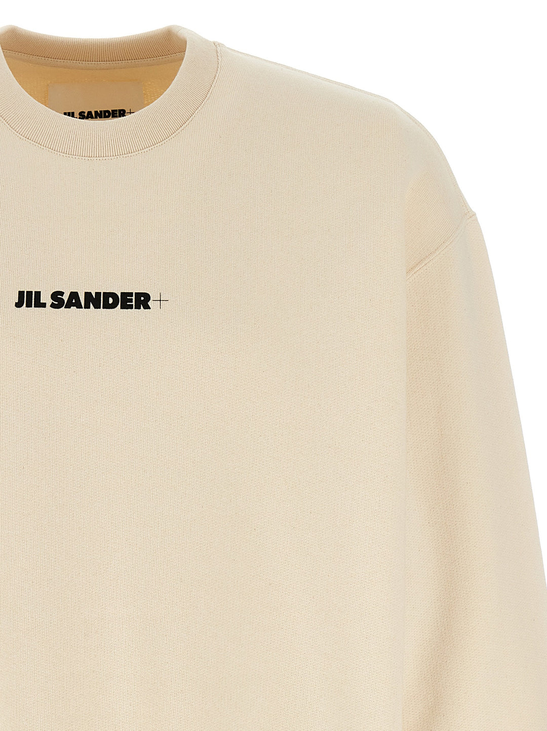 Jil Sander Logo Sweatshirt - Beige | 8f1b48a9d5fc01c1cb29359c57eeff008ff3709f