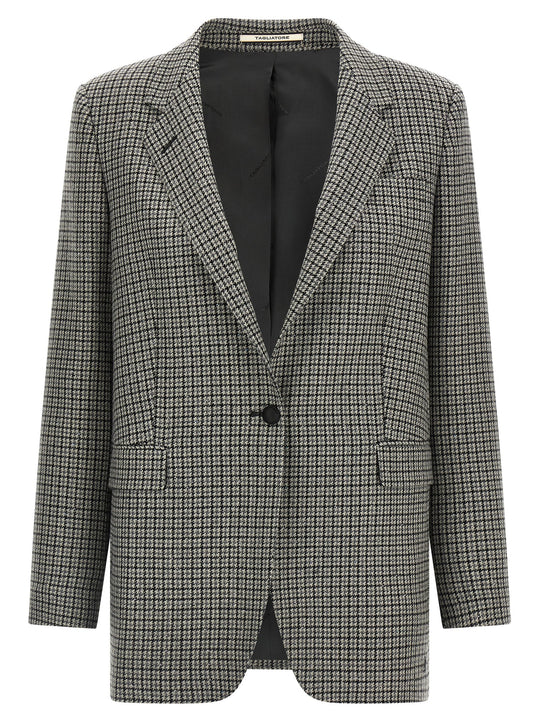 Oversize Blazer Jacket Blazers Gray